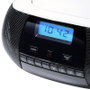 SUNSTECH Radio CD Portátil CRUSM400 Blanco